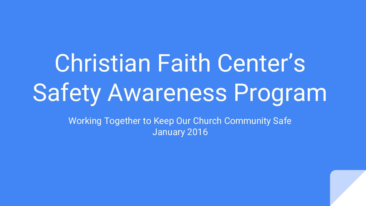 Christian Faith Center